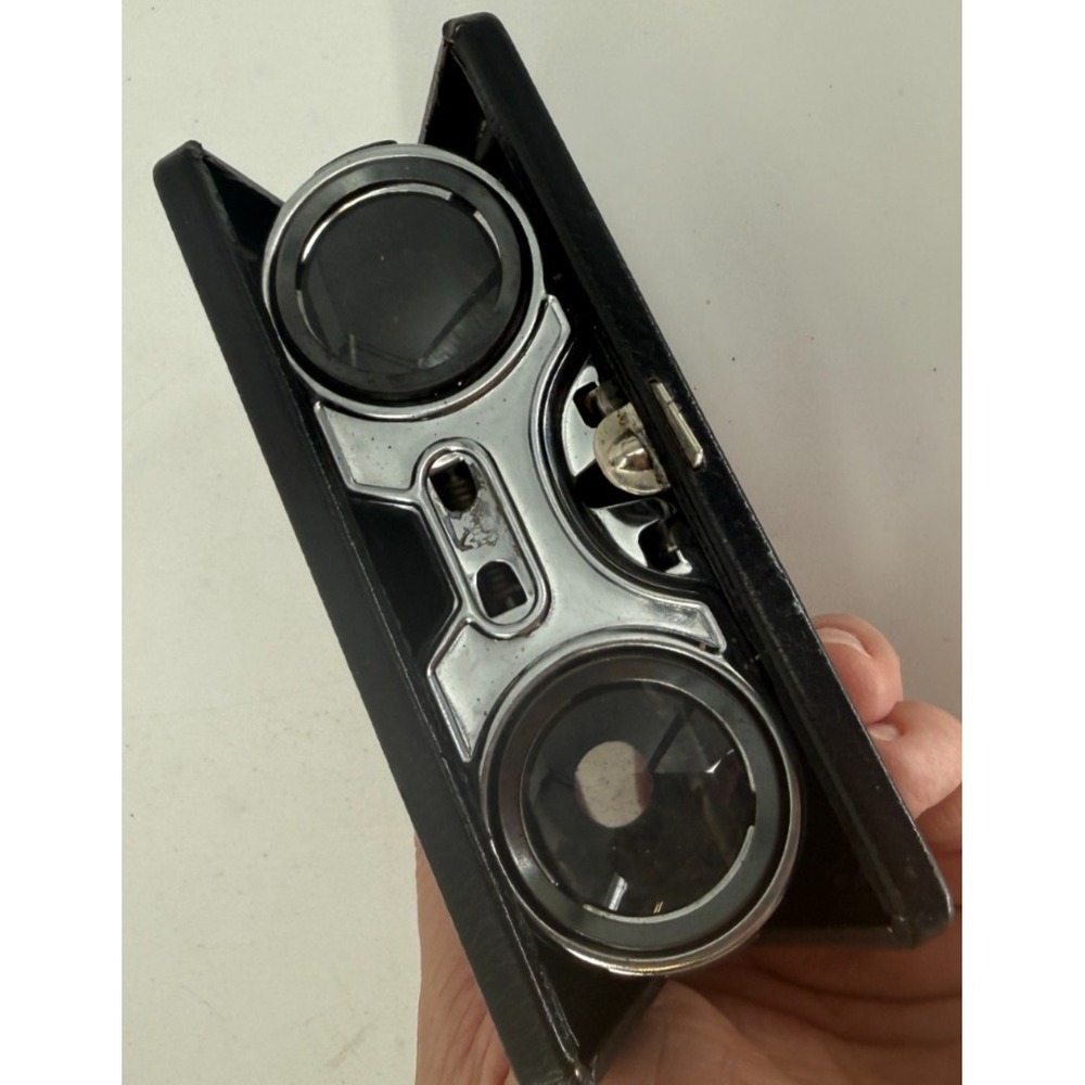 Vintage Sport Glass 2.5x Folding Opera Glasses Binoculars Made in Japan Case